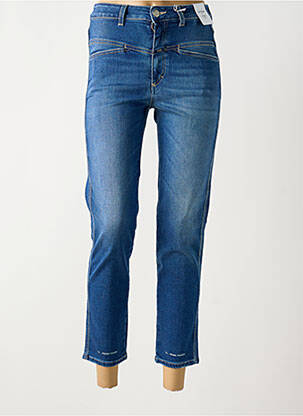Jeans coupe slim stretch taille haute bleu CLOSED femme