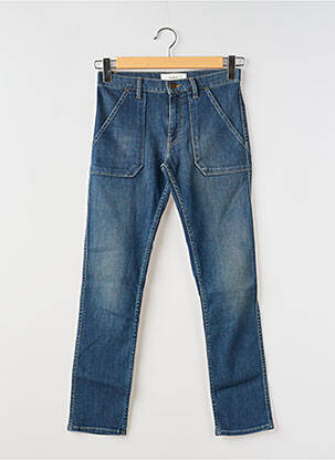 Jeans coupe slim stretch taille normale bleu BA&SH femme