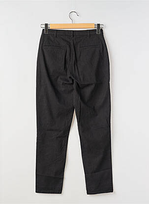 Pantalon slim tissage popeline taille normale noir BA&SH femme