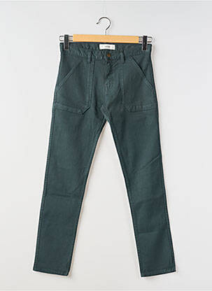 Jeans coupe slim stretch taille normale vert BA&SH femme