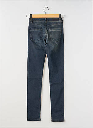 Jeans coupe slim tissage brut taille normale bleu DENIM STUDIO femme