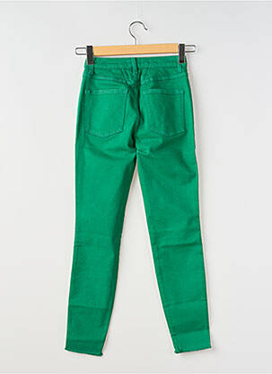 Jeans coupe slim tissage brut taille normale vert CLOSED femme