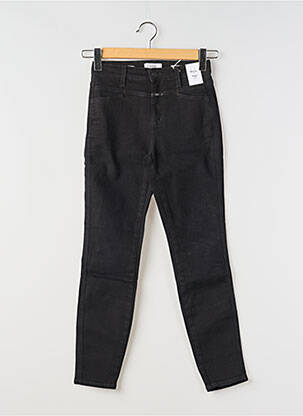 Jeans skinny taille normale taille normale noir CLOSED femme