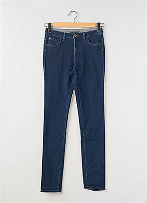 Jeans coupe slim stretch taille normale bleu TRUSSARDI JEANS femme