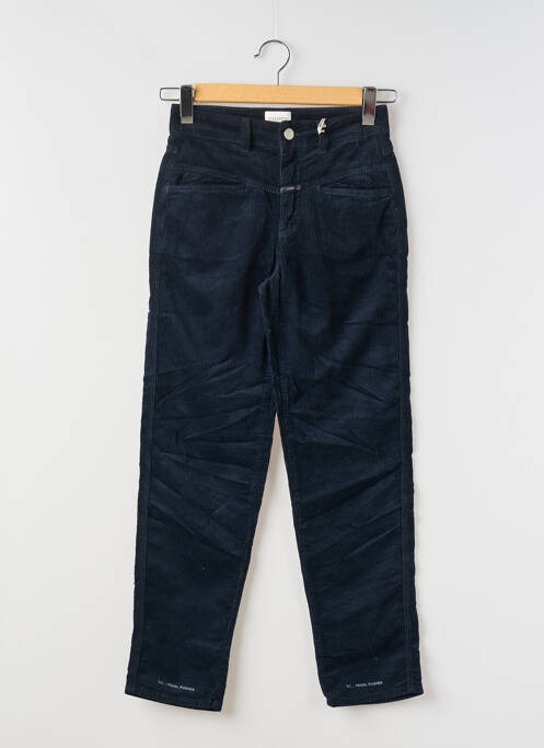 Pantalon droit bleu CLOSED pour femme