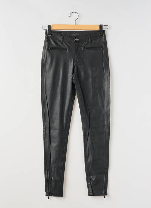 Pantalon slim noir DENIM STUDIO pour femme