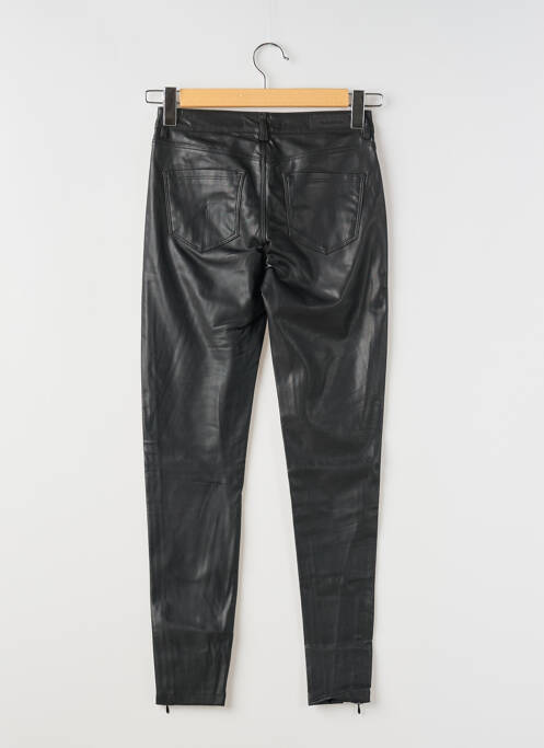 Pantalon slim noir DENIM STUDIO pour femme