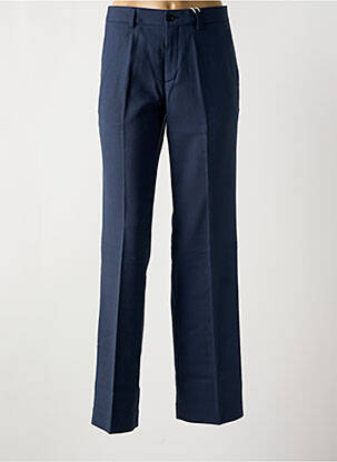 Pantalon droit taille à pinces taille normale bleu CLOSED homme