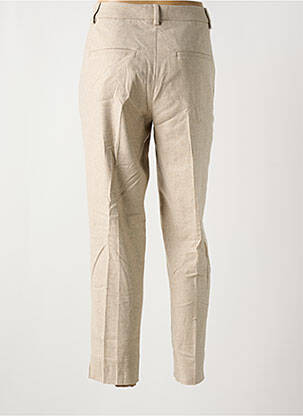 Pantalon 7/8 taille haute taille haute beige CLOSED femme
