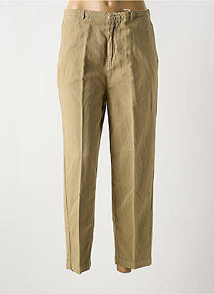 Pantalon 7/8 taille haute taille haute vert CLOSED femme