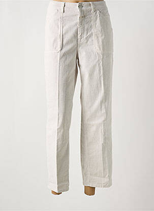 Pantalon 7/8 taille haute taille haute gris CLOSED femme