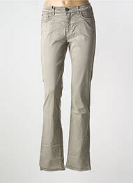 Jeans coupe slim stretch taille normale gris fonce TRUSSARDI JEANS femme