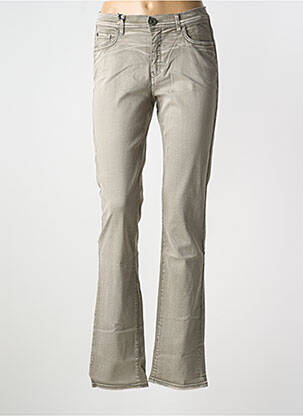 Jeans coupe slim stretch taille normale gris fonce TRUSSARDI JEANS femme