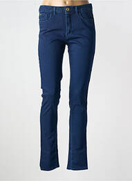 Jeans coupe slim stretch taille normale bleu TRUSSARDI JEANS femme