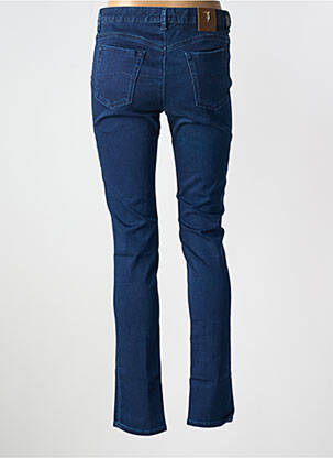 Jeans coupe slim stretch taille normale bleu TRUSSARDI JEANS femme
