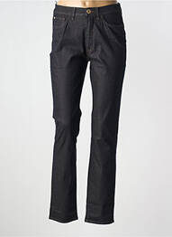 Pantalon slim tissage popeline taille normale noir TRUSSARDI JEANS femme