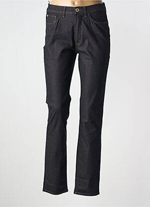 Pantalon slim tissage popeline taille normale noir TRUSSARDI JEANS femme