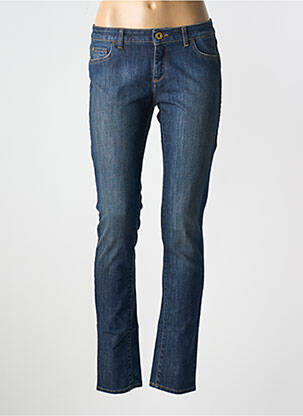 Jeans coupe slim stretch taille normale bleu TRUSSARDI JEANS femme