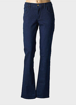 Jean coupe flare stretch taille normale bleu TRUSSARDI JEANS femme