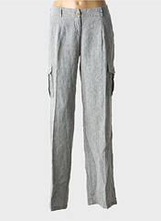 Pantalon cargo gris TRUSSARDI JEANS pour femme seconde vue