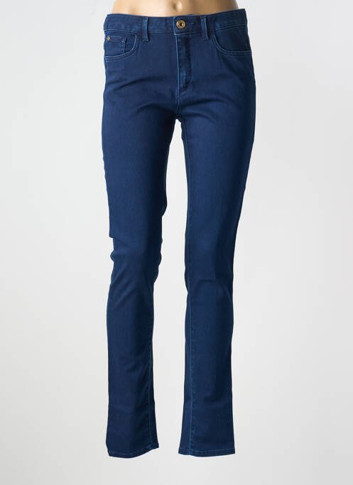 Jeans coupe slim bleu TRUSSARDI JEANS pour femme