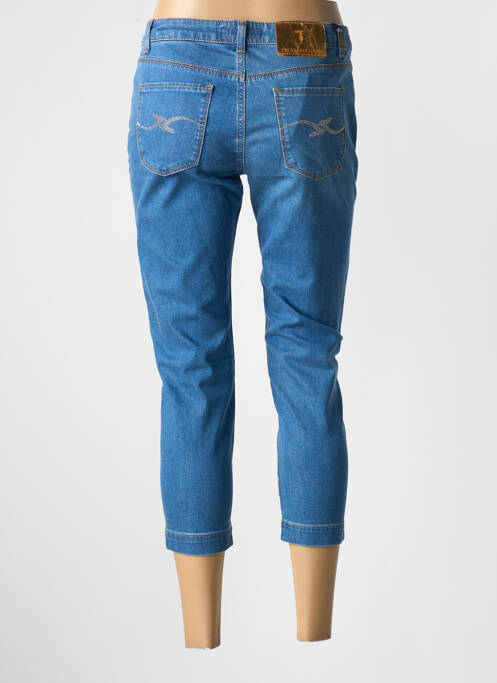 Pantacourt bleu TRUSSARDI JEANS pour femme