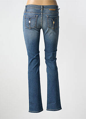 Jeans coupe slim stretch taille normale bleu TRUSSARDI JEANS femme