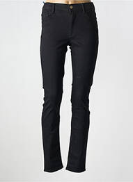 Jeans coupe slim stretch taille normale noir TRUSSARDI JEANS femme