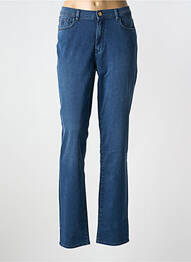 Jeans coupe slim stretch taille normale bleu TRUSSARDI JEANS femme