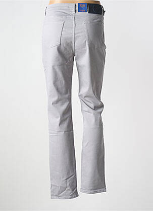 Jeans coupe slim stretch taille normale gris TRUSSARDI JEANS femme