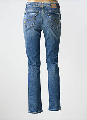 Jeans coupe slim stretch taille normale bleu TRUSSARDI JEANS femme