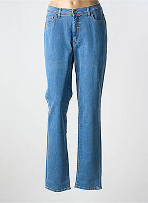 Jeans coupe slim stretch taille normale bleu TRUSSARDI JEANS femme
