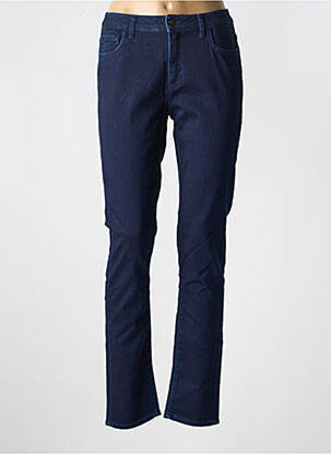 Jeans coupe slim tissage brut taille normale bleu TRUSSARDI JEANS femme