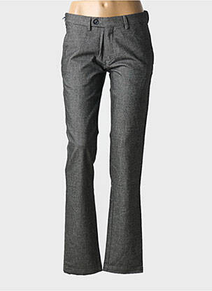 Pantalon chino taille basse taille basse gris TRUSSARDI JEANS femme