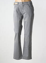 Jeans coupe droite gris TRUSSARDI JEANS pour femme seconde vue
