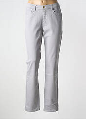 Jeans coupe slim gris TRUSSARDI JEANS pour femme seconde vue