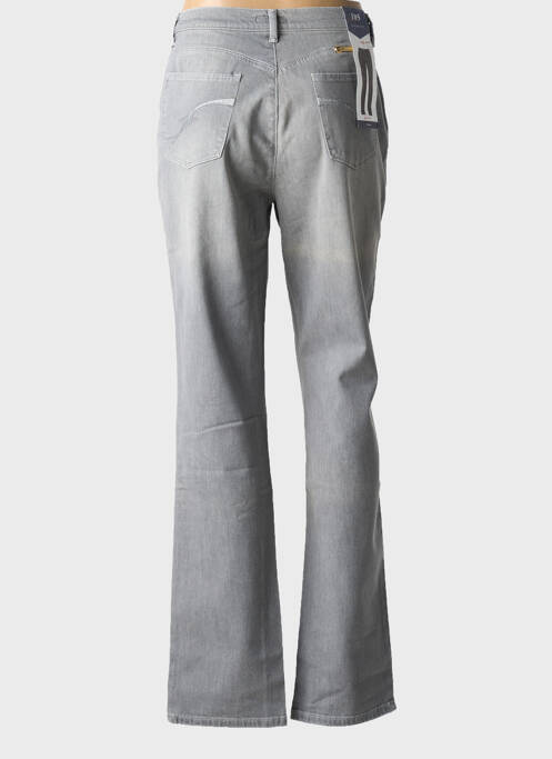 Jeans coupe droite gris TRUSSARDI JEANS pour femme