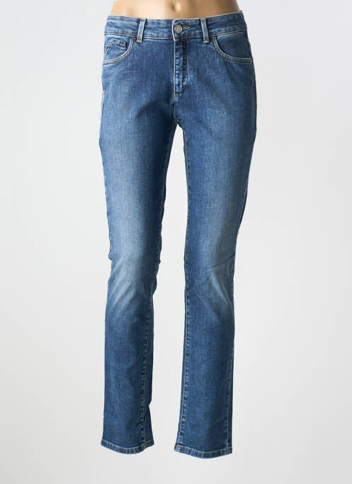 Jeans coupe slim bleu TRUSSARDI JEANS pour femme