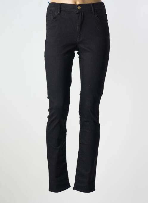 Jeans coupe slim noir TRUSSARDI JEANS pour femme