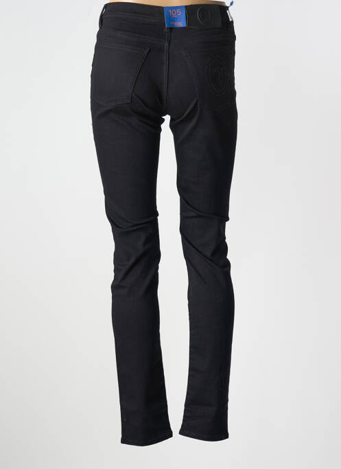 Jeans coupe slim noir TRUSSARDI JEANS pour femme