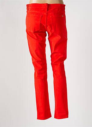 Pantalon slim stretch taille normale orange RALPH LAUREN femme