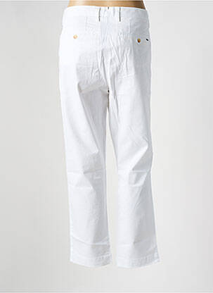 Pantalon chino tissage popeline taille normale blanc RALPH LAUREN femme