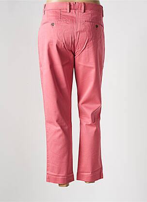 Pantalon chino tissage popeline taille normale rose RALPH LAUREN femme
