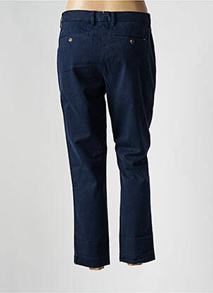 Pantalon chino tissage popeline taille normale bleu RALPH LAUREN femme