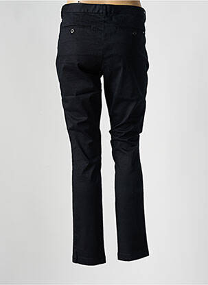 Pantalon chino fermeture zippée sous rabat avec crochet taille normale noir RALPH LAUREN femme