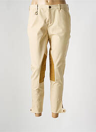Pantalon 7/8 stretch taille normale beige RALPH LAUREN femme