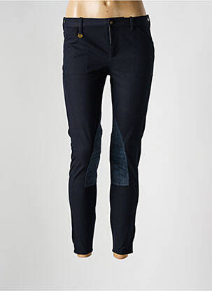 Pantalon 7/8 stretch taille normale bleu fonce RALPH LAUREN femme