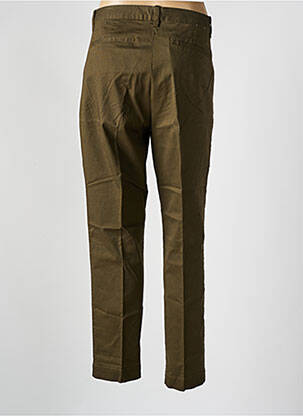 Pantalon chino tissage popeline taille normale vert RALPH LAUREN femme
