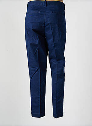 Pantalon chino tissage popeline taille normale bleu RALPH LAUREN femme