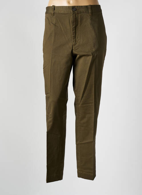 Pantalon chino tissage popeline taille normale vert RALPH LAUREN femme